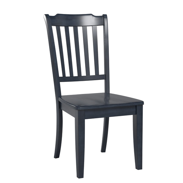 Lea Rubberwood Spindle Back Dining Chairs Set of Two Farmhouse Style Contoured Seat