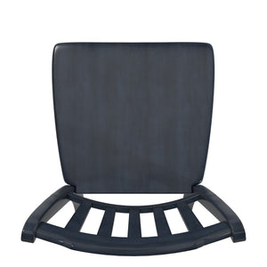 Lea Rubberwood Spindle Back Dining Chairs Set of Two Farmhouse Style Contoured Seat