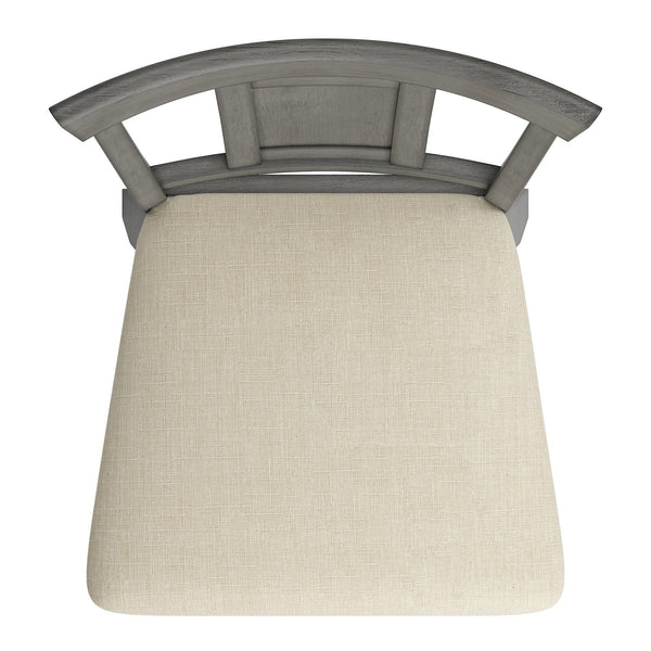 Lea Swivel Barstool Upholstered Panel Back Rubberwood Frame Kitchen Counter Seating