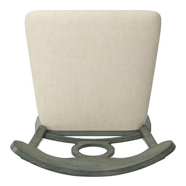 Lea Swivel Counter Stool Rubberwood Napoleon Back Padded Seat Kitchen Island