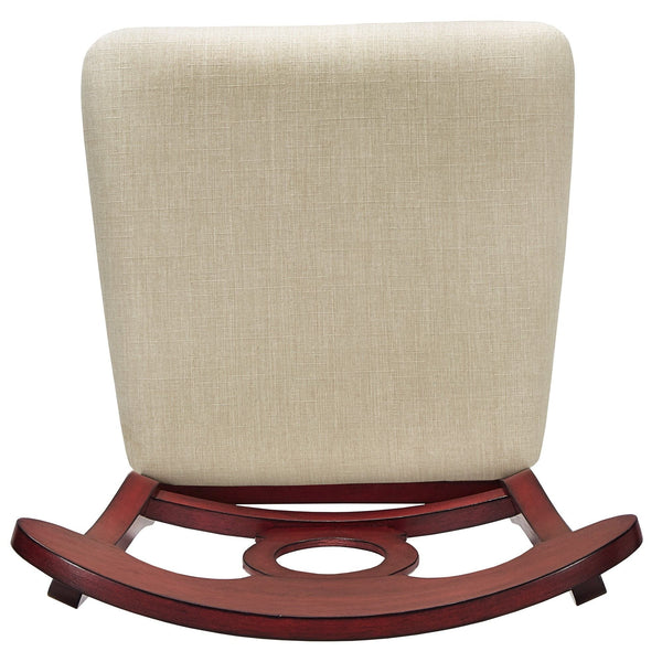 Lea Swivel Counter Stool Rubberwood Napoleon Back Padded Seat Kitchen Island