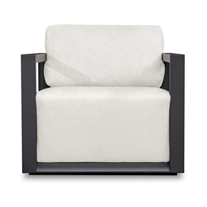Uttermost Remsen Outdoor Lounge Chair with Durable Frame and Plush Cushion for Coastal Living