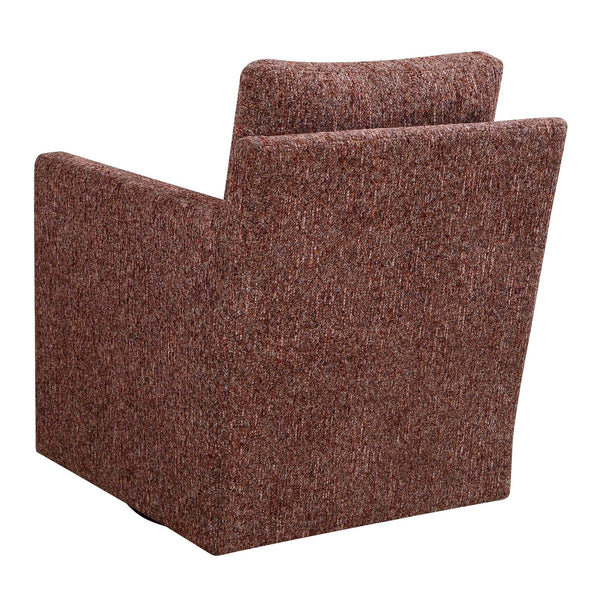 Uttermost Tisdell Swivel Glider Accent Chair Plush Upholstered Seating for Modern Living Rooms