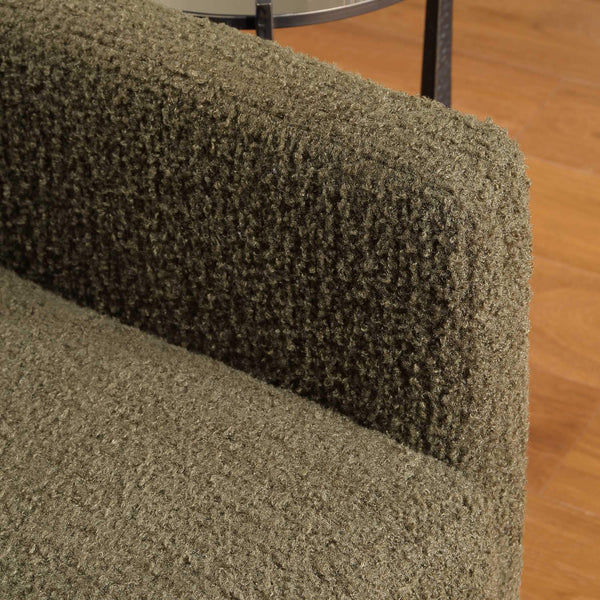 Uttermost Tisdell Swivel Glider Accent Chair Plush Upholstered Seating for Modern Living Rooms