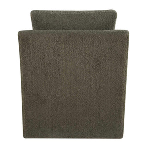 Uttermost Tisdell Swivel Glider Accent Chair Plush Upholstered Seating for Modern Living Rooms