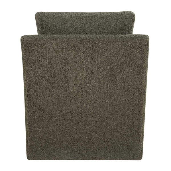 Uttermost Tisdell Swivel Glider Accent Chair Plush Upholstered Seating for Modern Living Rooms