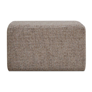 Uttermost Uttermost Kelce Checkered Woven Accent Ottoman for Living Room or Bedroom Seating 53115