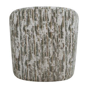 Uttermost Mari Barrel Back Boucle Swivel Accent Chair for Living Room