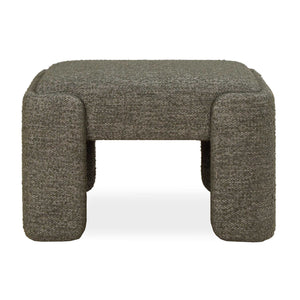 Uttermost Uttermost Angus Sculptural Boucle Accent Bench with Kale Green Upholstery 53122