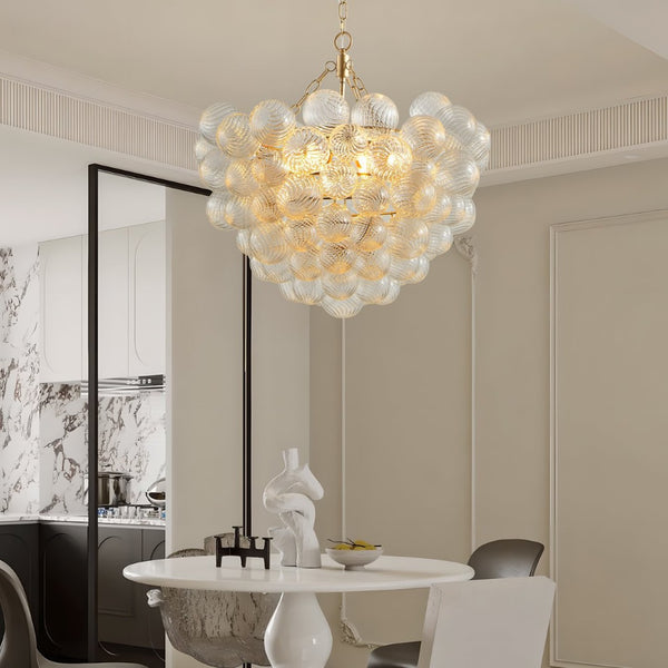 English Elm 24" K9 Crystal Five Tier Chandelier Black Iron Frame 15 Light Dining Foyer Fixture W2312P479743