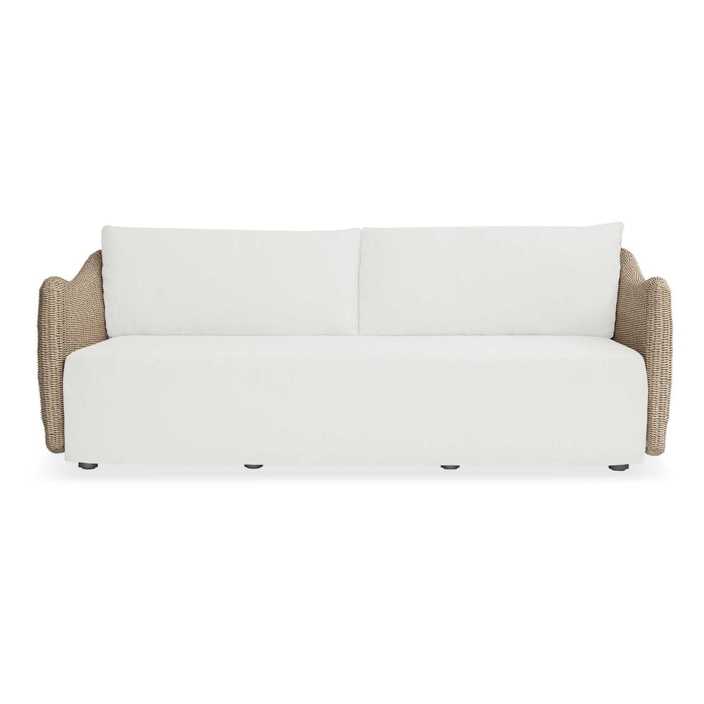 Uttermost Uttermost Sunset Hand-woven All-weather Wicker Outdoor Sofa with Plush Acrylic Cushions 53143
