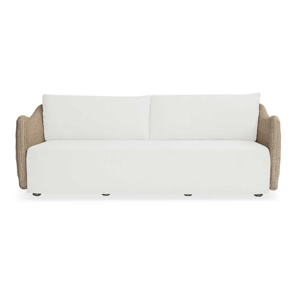 Uttermost Uttermost Sunset Hand-woven All-weather Wicker Outdoor Sofa with Plush Acrylic Cushions 53143