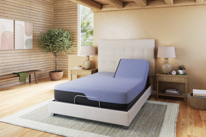 English Elm Refresh King Split Flex Top Hybrid Mattress with Latex Talalay Foam and Cooling Coils B210P286889