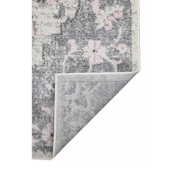 HomeRoots 5' Modern Gray and Dark Gray Area Rug - Durable, Stain-Resistant, Stylish for Busy Homes and Pets 8' x 11' 531559