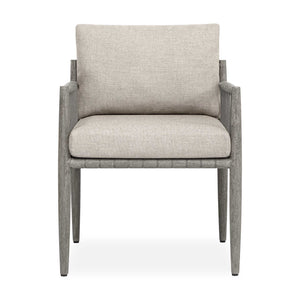 Uttermost Uttermost Borneo Mahogany Outdoor Dining Chair with Rope Accents and Sunbrella Cushion 53155