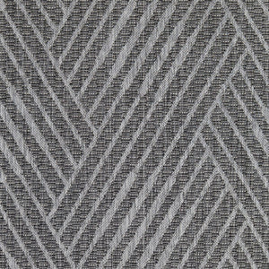 HomeRoots 8' Contemporary Gray and Blue Geometric Indoor Outdoor Area Rug – Durable, Stain-Resistant Design Fossil Gray 8' x 10' 531613