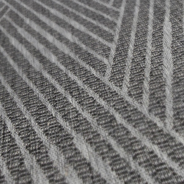 HomeRoots 8' Contemporary Gray and Blue Geometric Indoor Outdoor Area Rug – Durable, Stain-Resistant Design Fossil Gray 9' x 12' 531614