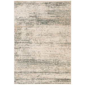 HomeRoots 10' Ivory and Gray Abstract Area Rug - Modern Design for Living Rooms, Durable & Stain Resistant 9' X 12' 531689