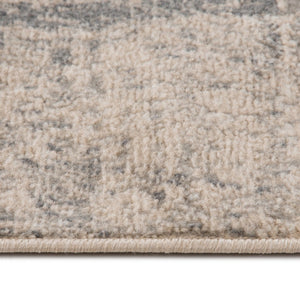 HomeRoots 10' Gray and Sand Abstract Area Rug - Stylish, Durable, and Stain-Resistant for Busy Homes 10' X 14' 531714