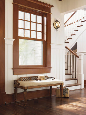 Lexington Tommy Bahama Home Plantain Bed Bench - Embrace Caribbean Elegance With Natural Materials And Sophisticated Style Plantation  531-536-40