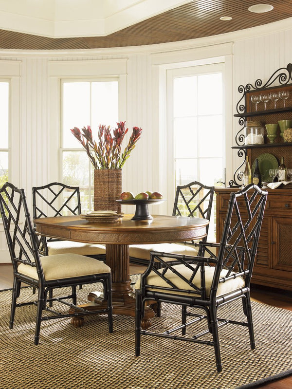 Lexington Tommy Bahama Home Ceylon Dining Chair: Experience Elegant Island Living With Natural Materials And Timeless Comfort Noche  532-883-447311