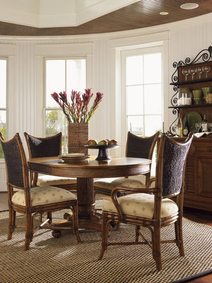 Lexington Tommy Bahama Home Cayman Kitchen Table - Elegant Island-inspired Design With Natural Materials For Sophisticated Dining Plantation  531-870