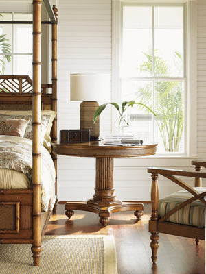 Lexington Tommy Bahama Home Cayman Kitchen Table - Elegant Island-inspired Design With Natural Materials For Sophisticated Dining Plantation  531-870