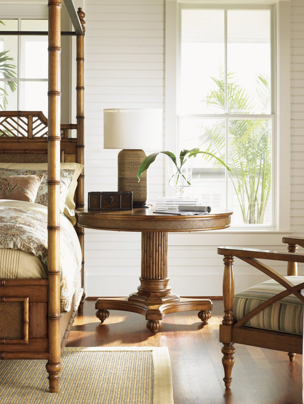 Lexington Tommy Bahama Home Cayman Kitchen Table - Elegant Island-inspired Design With Natural Materials For Sophisticated Dining Plantation  531-870