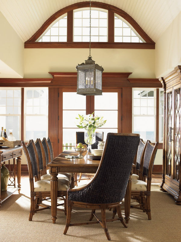 Lexington Tommy Bahama Home Grenadine Rectangular Dining Table - Embrace Island Style With Bamboo Elegance And Entertaining Space Plantation  531-877