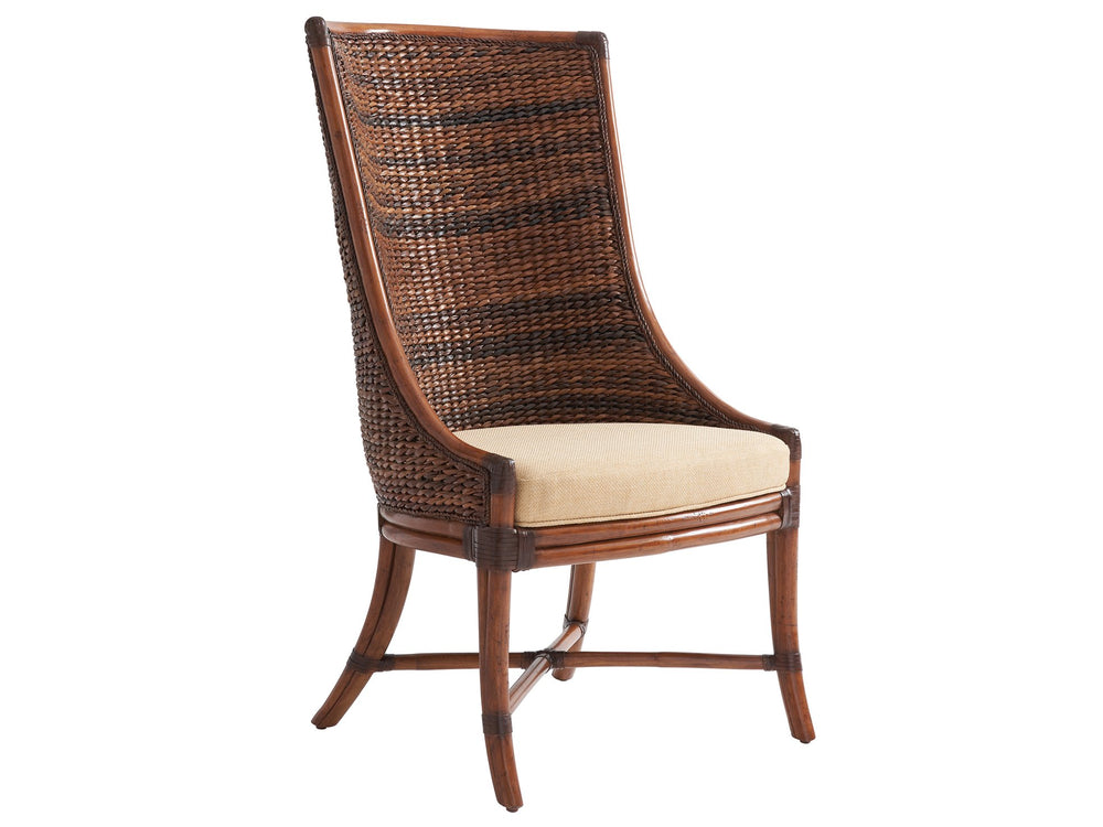 Lexington Tommy Bahama Home Cruz Bay Host Chair - Elegant Caribbean Design With Natural Materials For Sophisticated Living Spaces Plantation  531-885-01
