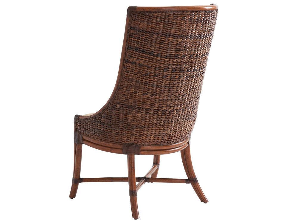 Lexington Tommy Bahama Home Cruz Bay Host Chair - Elegant Caribbean Design With Natural Materials For Sophisticated Living Spaces Plantation  531-885-01