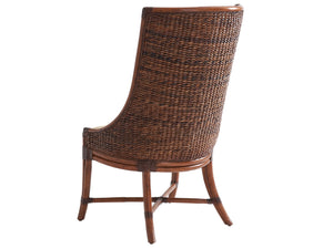 Lexington Tommy Bahama Home Cruz Bay Host Chair - Elegant Caribbean Design With Natural Materials For Sophisticated Living Spaces Plantation  531-885-01