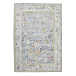 Homeroots 5' X 8' Charcoal And Ivory Floral Power Loom Area Rug  Polyester 532023