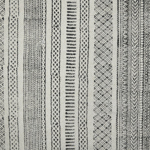 Homeroots 8' Charcoal Geometric Flatweave Handmade Distressed Runner Rug  Cotton 532032