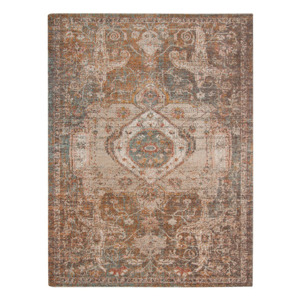 HomeRoots 6' Medallion Area Rug in Beige, Gray & Taupe – Durable, Stylish & Perfect for High-Traffic Spaces 9' X 12' 532061