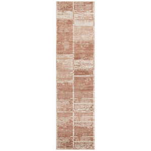 HomeRoots 10' Geometric Runner Rug in Gray, Light Blue & Ivory – Stylish, Durable & Easy-Care for High-Traffic Areas 10' Runner 532142