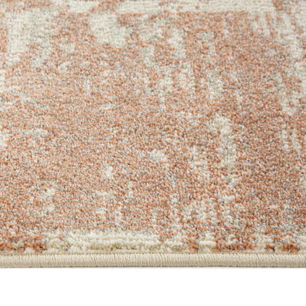 HomeRoots 10' Geometric Runner Rug in Gray, Light Blue & Ivory – Stylish, Durable & Easy-Care for High-Traffic Areas 5' X 8' 532143