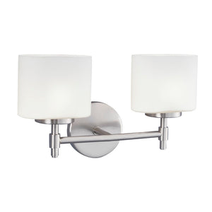 Moderne 14.25'' Wide 2-Light Vanity Light - Chrome 5322-CH-MO Norwell