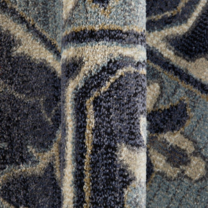 HomeRoots 10' Elegant Floral Medallion Runner Rug - Durable, Stain-Resistant Design for Timeless Charm 10' Runner 532214