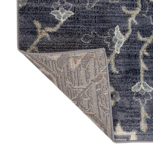 HomeRoots 10' Elegant Floral Medallion Runner Rug - Durable, Stain-Resistant Design for Timeless Charm 9' X 12' 532218
