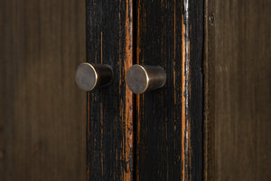 Sarreid Edgar Reclaimed Pine Glass Bookcase – Chic Whitewash Finish For Stylish Home Storage Solutions White  53227