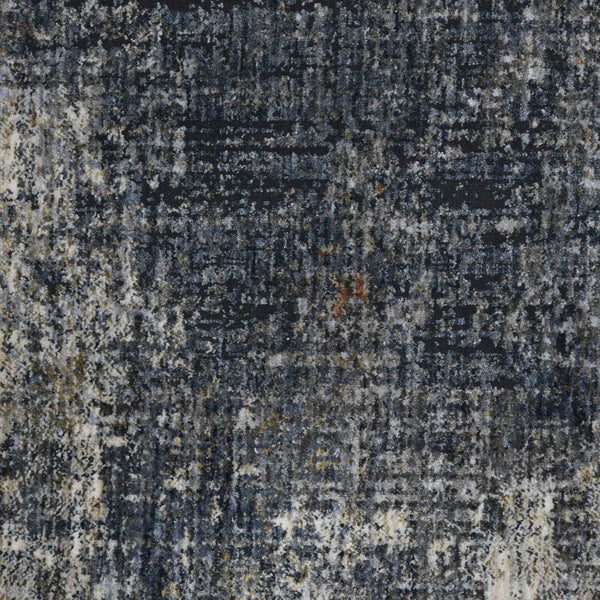 HomeRoots 5' Gray and Ivory Abstract Area Rug - Modern Power-Loomed Design for Cozy Living Spaces and Style 5' X 8' 532323