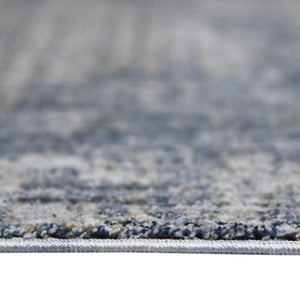 HomeRoots 5' Ivory and Gray Abstract Area Rug - Modern Design, Durable, Soft Texture for Any Room Décor 8' X 10' 532329