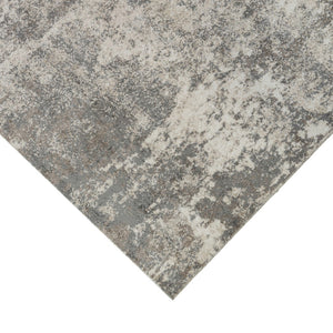 HomeRoots 9' Modern Ivory and Gray Abstract Area Rug - Stylish, Durable Design for Living and Dining Spaces 9' X 12' 532357