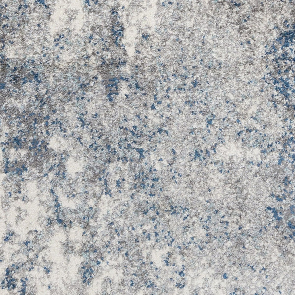 HomeRoots 9' Modern Ivory and Gray Abstract Area Rug - Stylish, Durable Design for Living and Dining Spaces 8' X 10' 532367