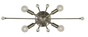 Framburg 4-light Roman Bronze Oracle Chandelier - Elegant Style With Ebony Accents For Any Space Decor Brushed Nickel Metal 5324 Bn