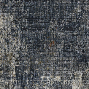 HomeRoots 5' Gray and Ivory Abstract Area Rug - Modern Power-Loomed Design for Cozy Living Spaces and Style 9' X 12' 532424