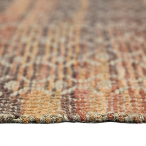 Homeroots 8' Handmade Tan Jute Geometric Flatweave Area Rug – Stylish, Premium Texture For Any Room 5' X 8' Jute 532445