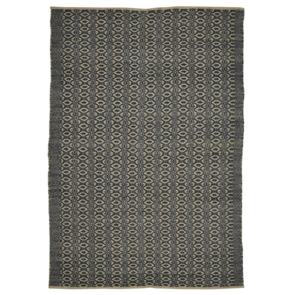 Homeroots 8' Handmade Tan Jute Geometric Flatweave Area Rug – Stylish, Premium Texture For Any Room 5' X 8' Jute 532453