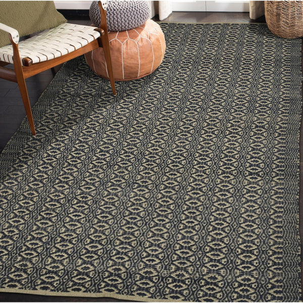 Homeroots 8' Handmade Tan Jute Geometric Flatweave Area Rug – Stylish, Premium Texture For Any Room 5' X 8' Jute 532453
